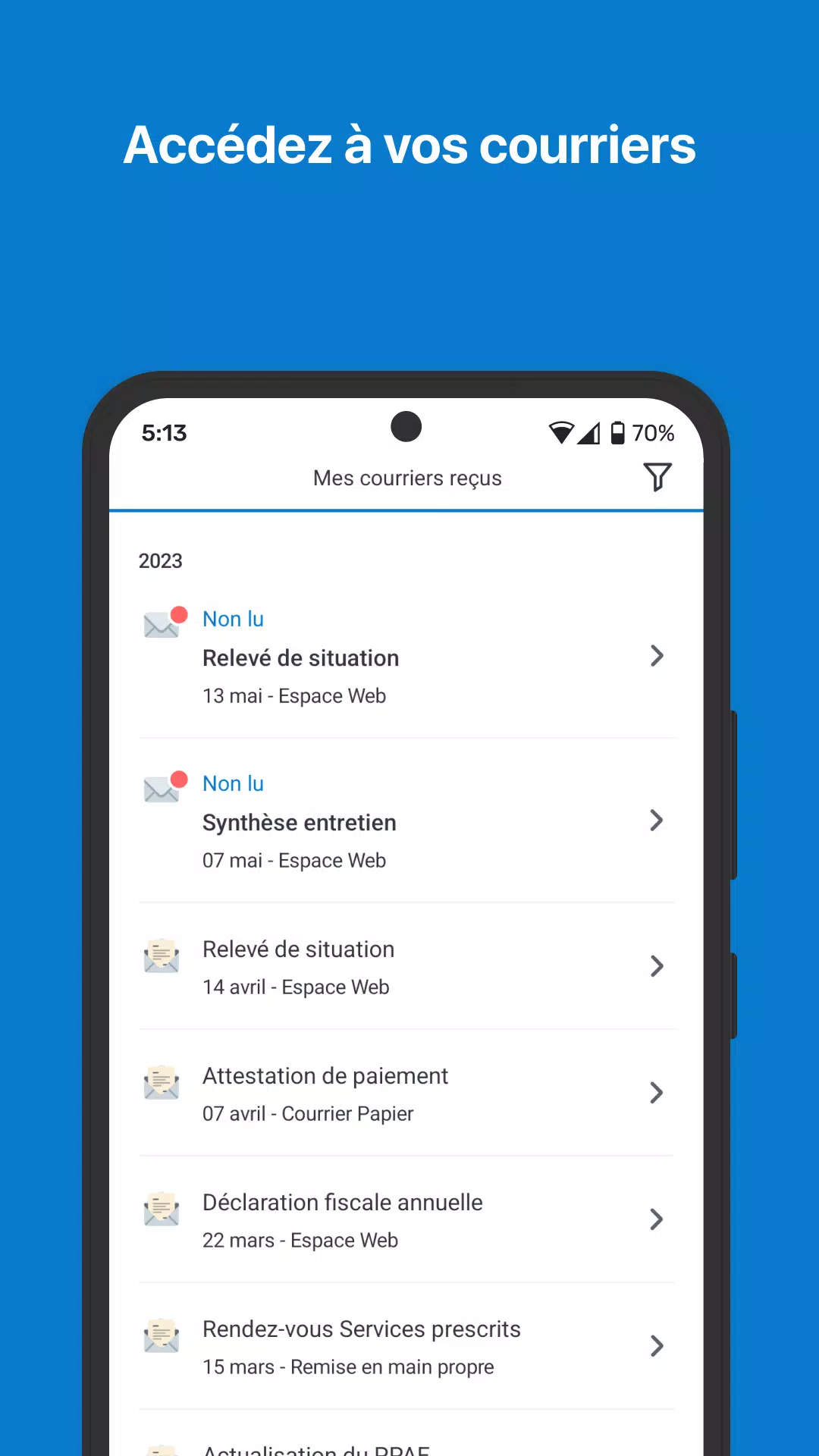 Mon Espace - France Travail應用截圖第4張