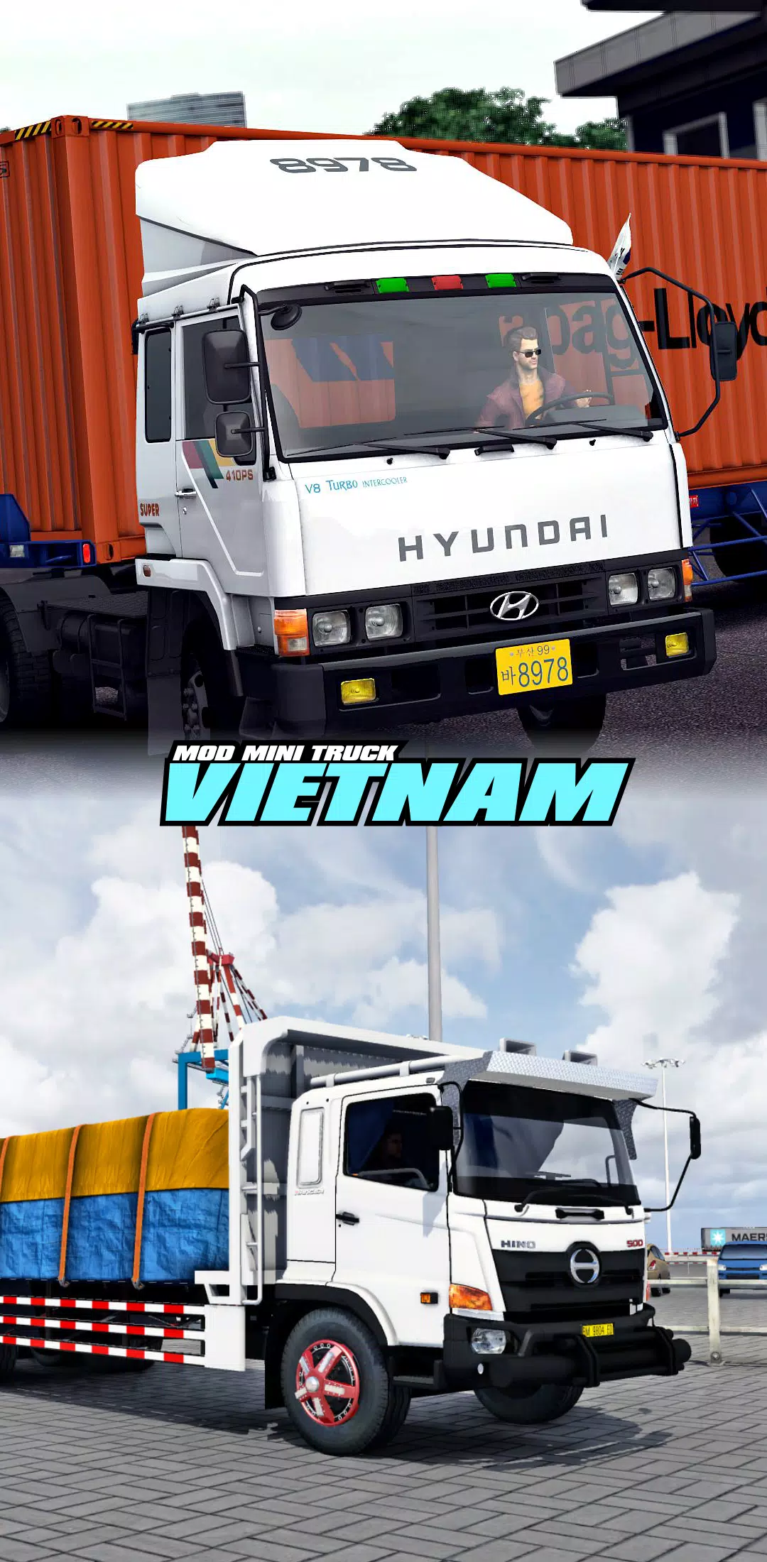 Mod Mini Truck Vietnam स्क्रीनशॉट 1
