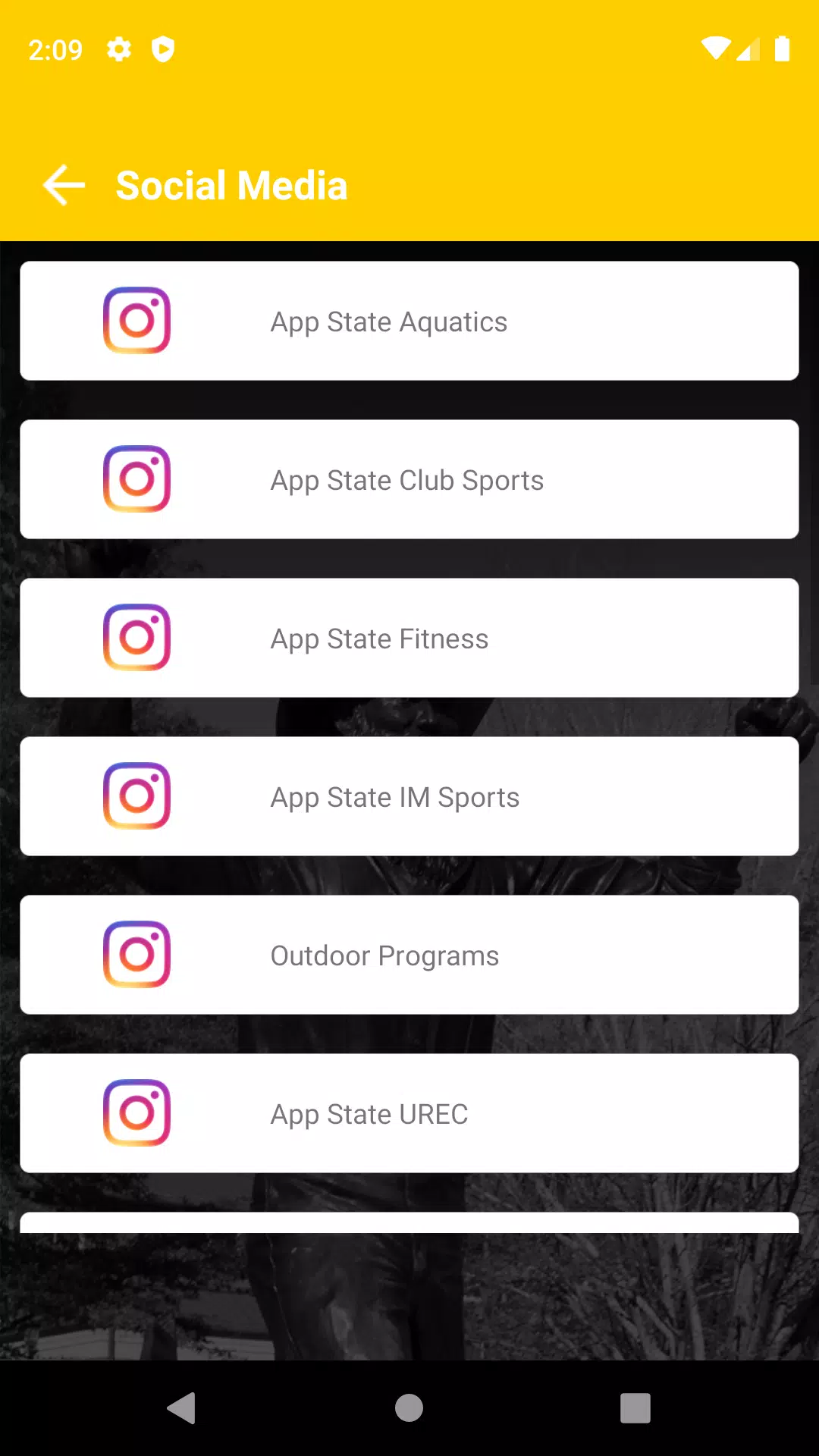App State UREC Screenshot 4