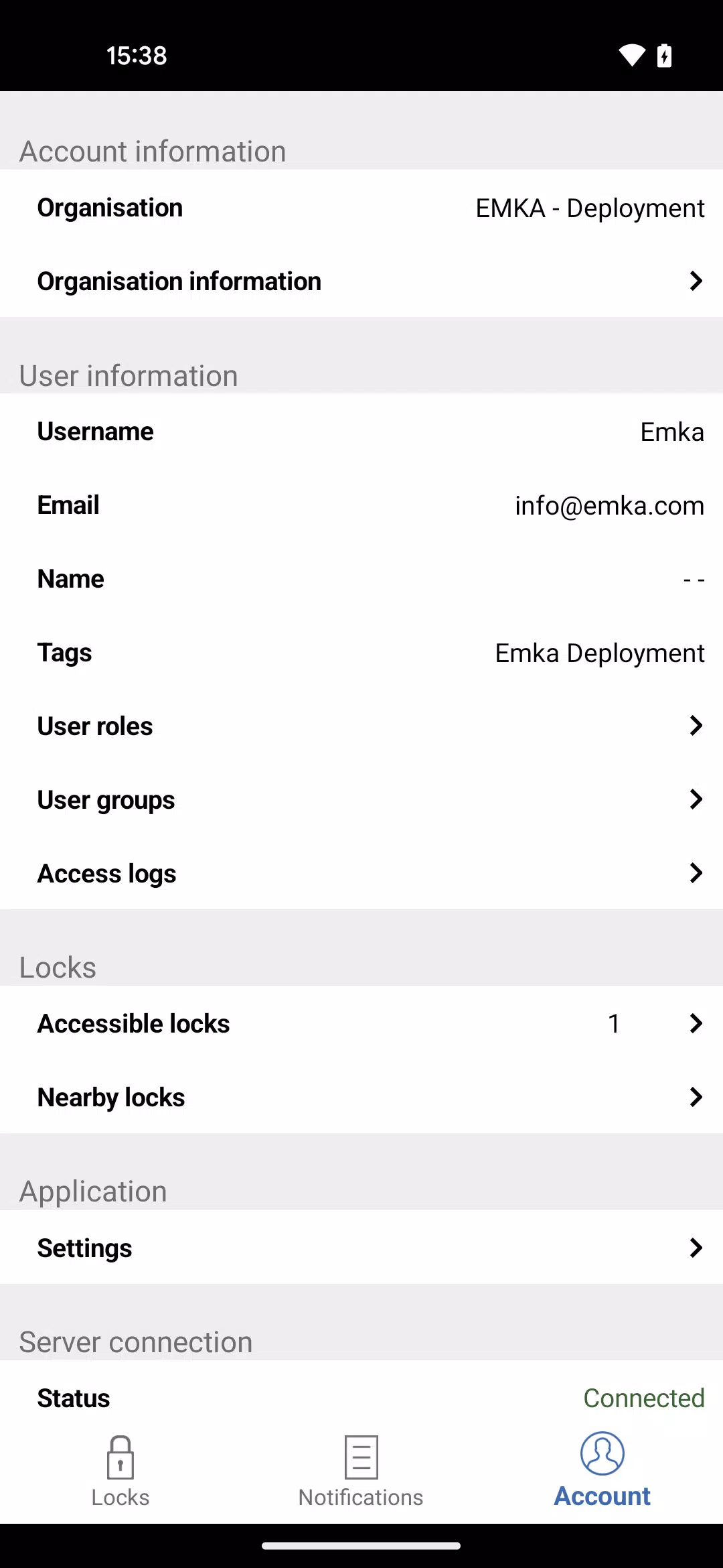 EMKA Smart Access Key Screenshot 3