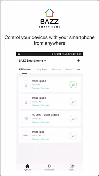 BAZZ Smart Home应用截图第1张