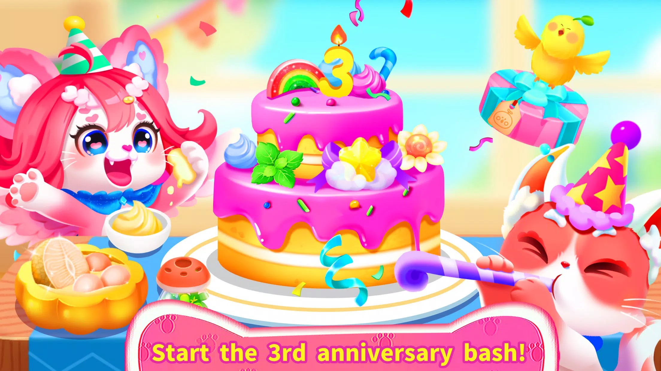 Little Panda’s Cat Game 스크린샷 4