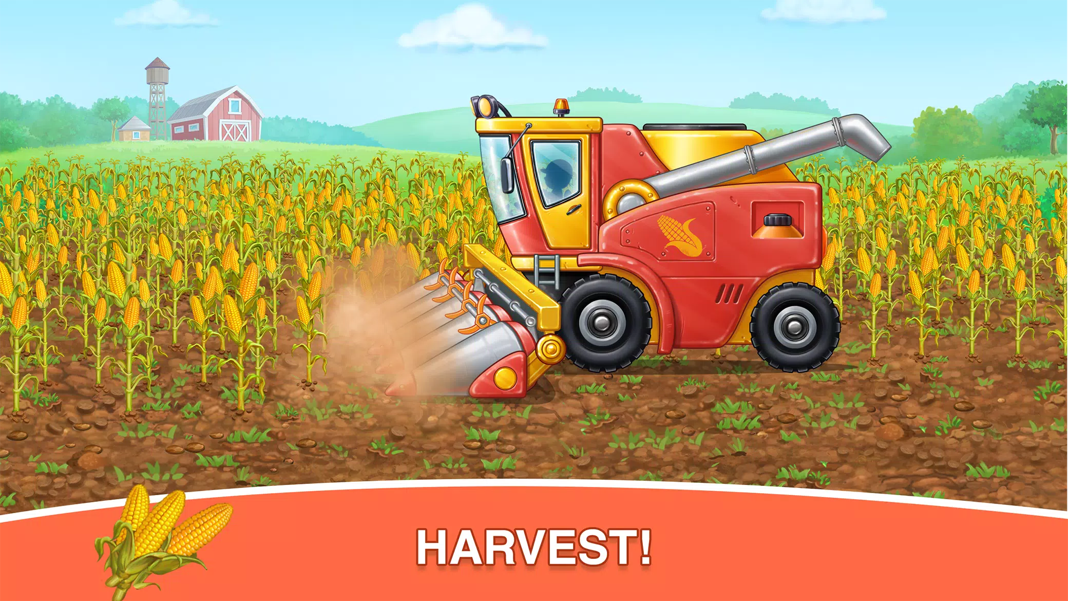 Corn Harvest Baby Farming Game Скриншот 4