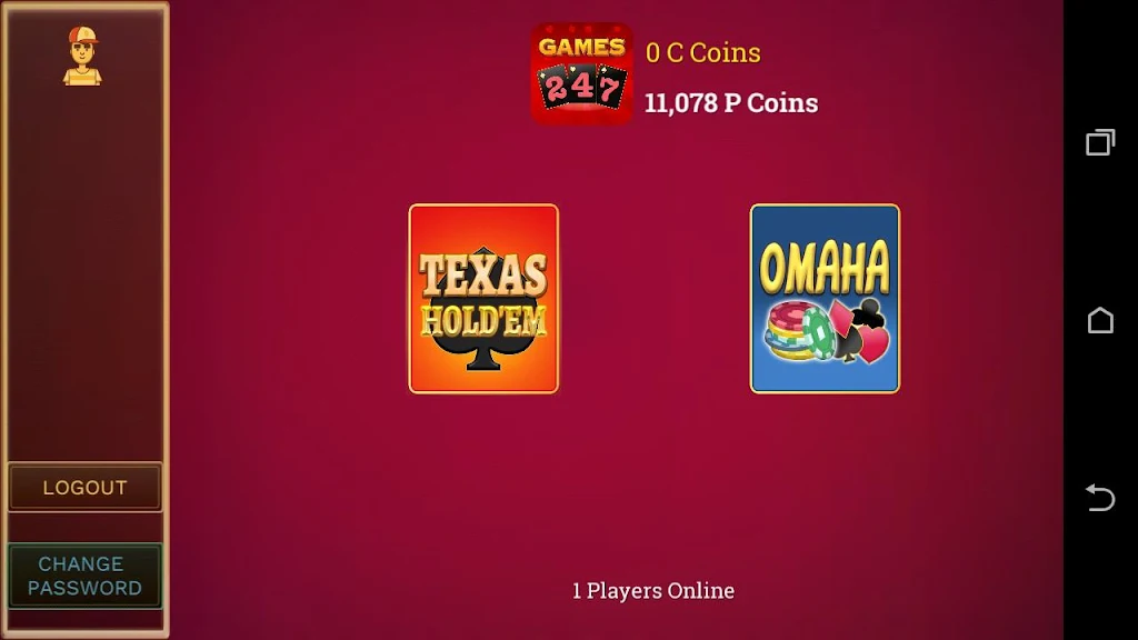 Games247 Casino Скриншот 2