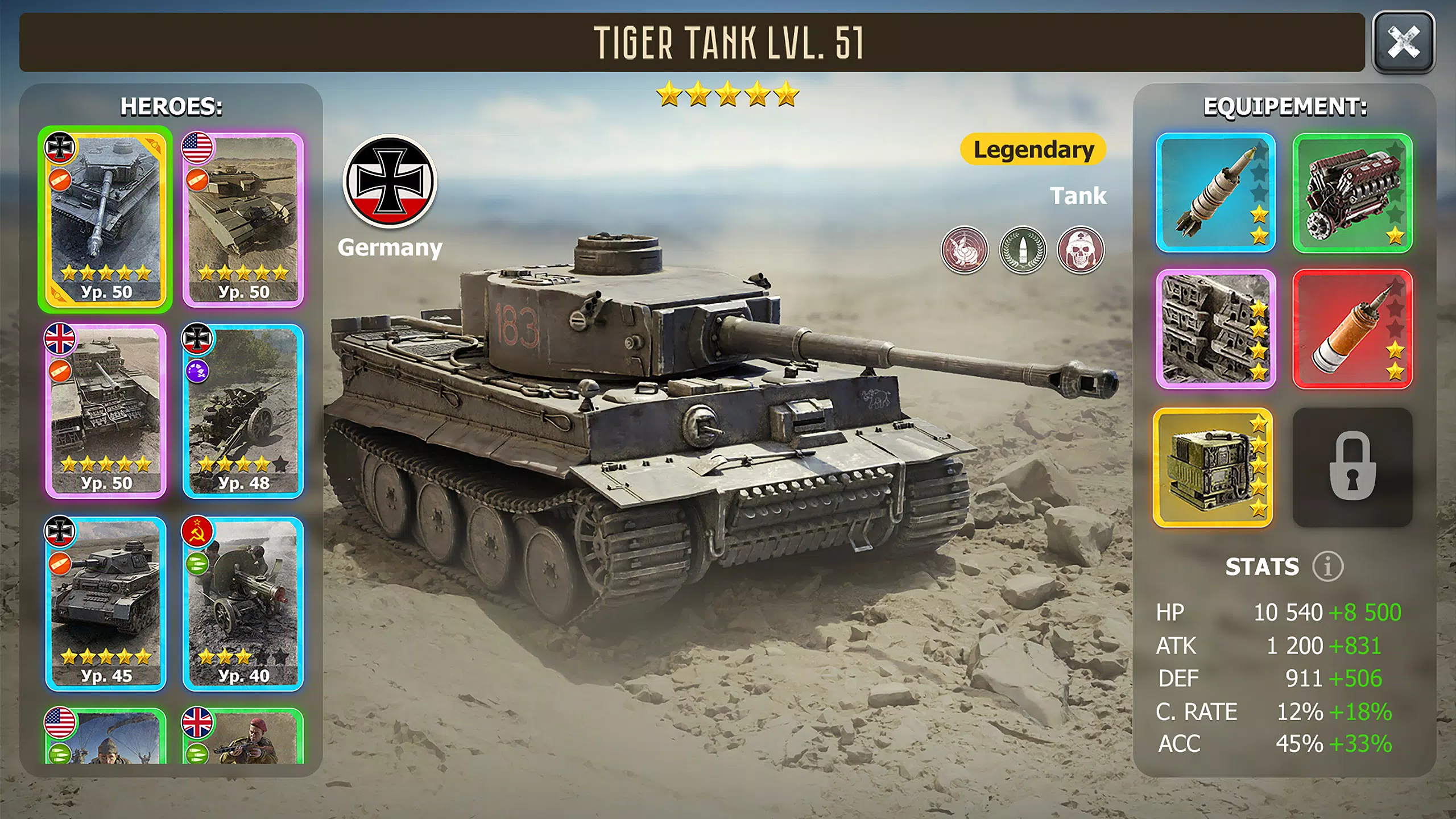 Heroes of Wars: WW2 Battles (2應用截圖第2張