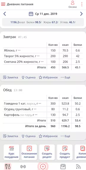 Калькулятор калорий МЗР應用截圖第1張