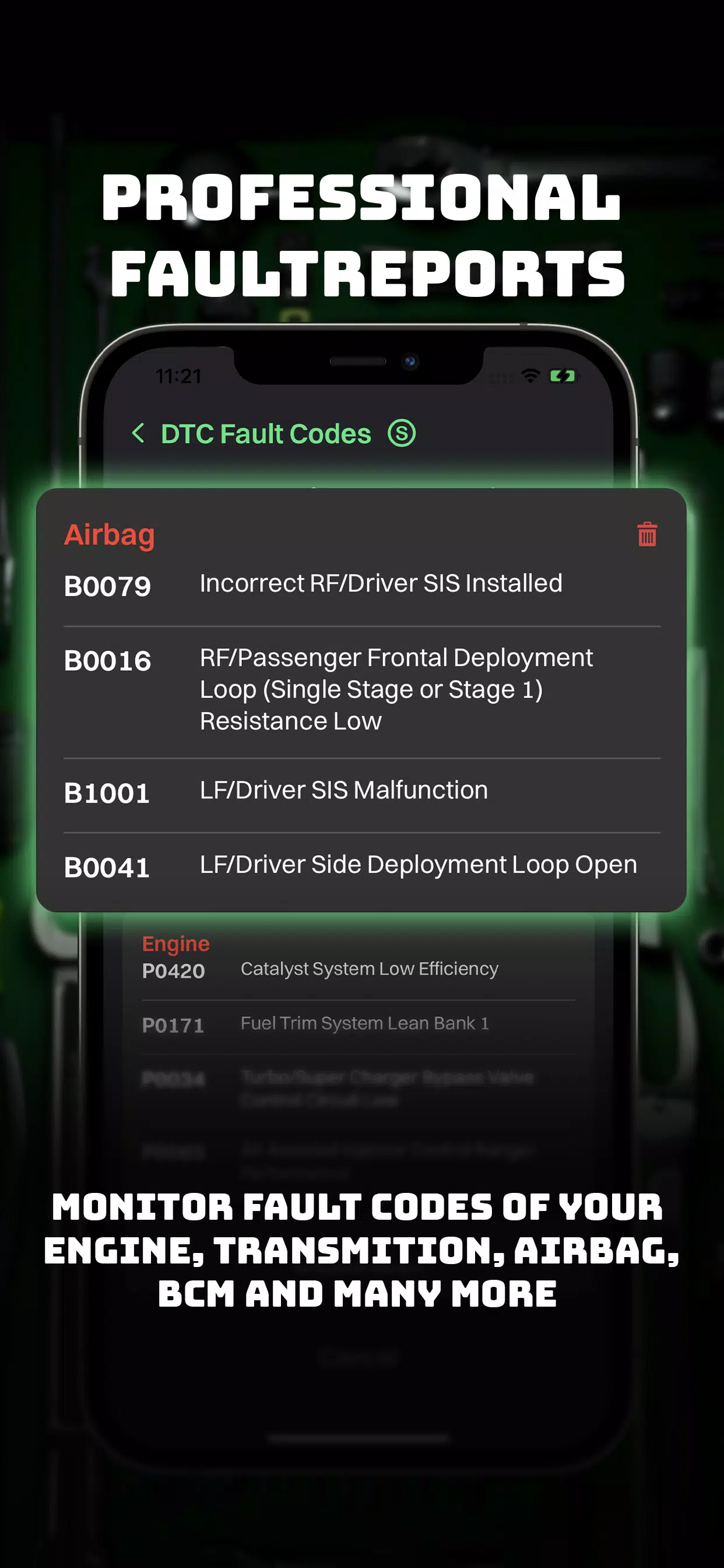 ULTRA OBD OBD2 CAR SCANNER ELM Captura de pantalla 2