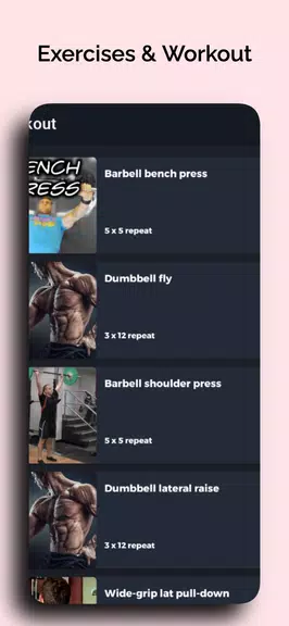 GYM Workouts: Build Muscle应用截图第3张