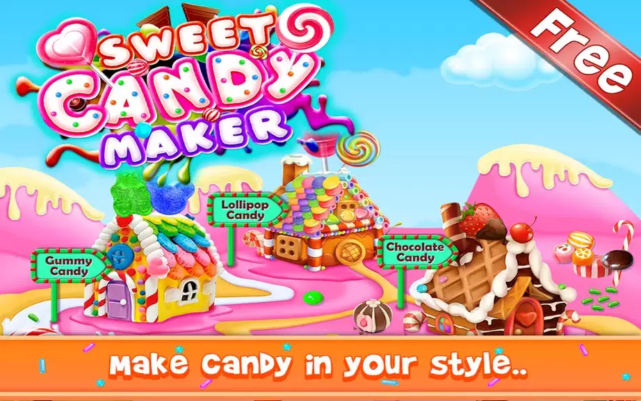 Sweet Candy Maker - Candy Game應用截圖第1張