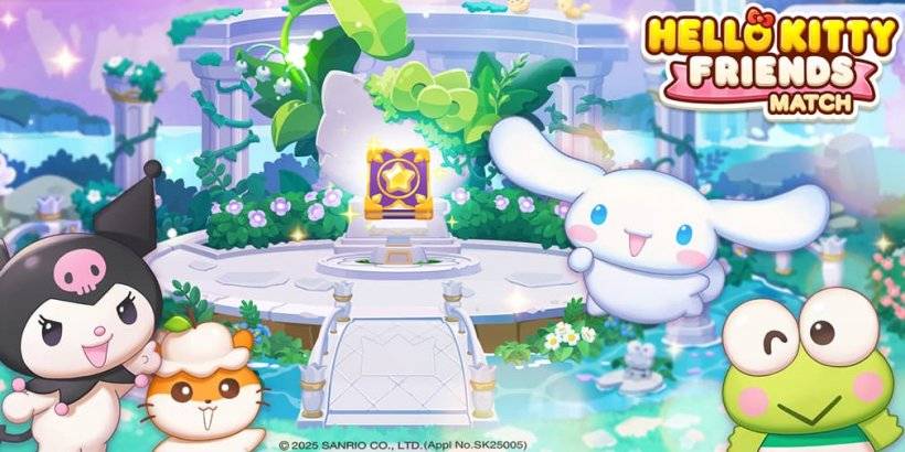 Hello Kitty Friends Match：更多的比賽 - 與Sanrio Mascot一起在移動