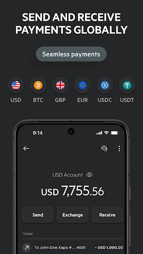 Xapo Bank應用截圖第3張