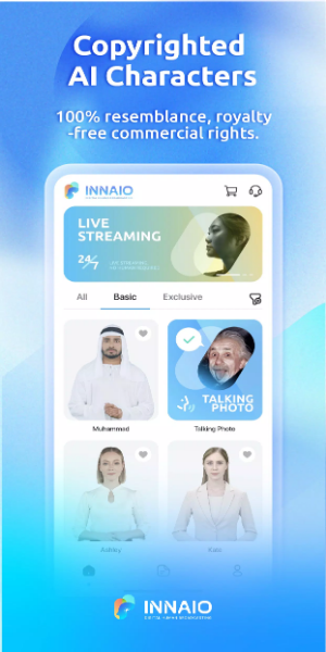 InnAIO - AI Avatar Video Maker Скриншот 1