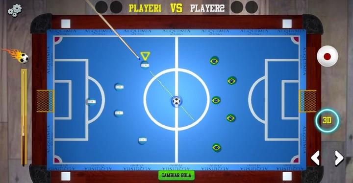 FOOTPOO L: Pool & Football Screenshot 1