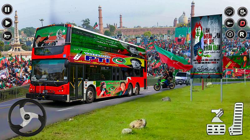 Imran Khan Election Bus Sim 3D应用截图第1张