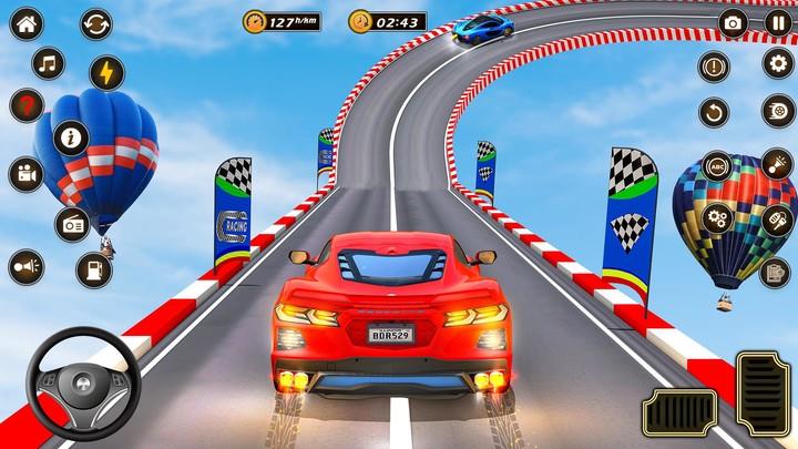 City GT Car Stunts Mega ramps Captura de tela 4