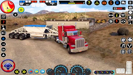 American Cargo Truck Games Sim स्क्रीनशॉट 3