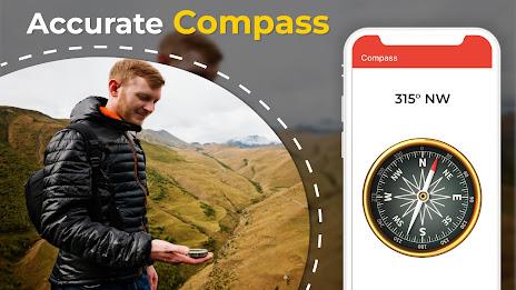 GPS Navigation & Map Direction Скриншот 3