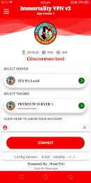 Immortality VPN Pro Captura de pantalla 1