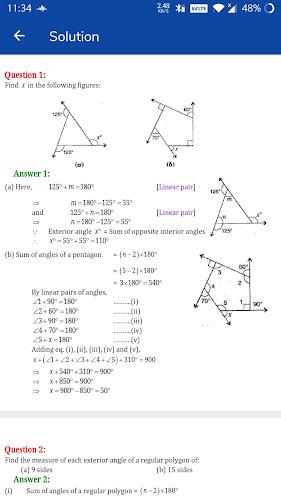 Class 8 Maths Solution NCERT Captura de tela 3