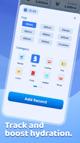 Water Reminder - Drink Tracker Captura de tela 2