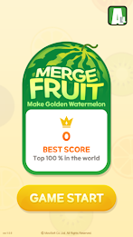 Merge Golden Watermelon Capture d'écran 2