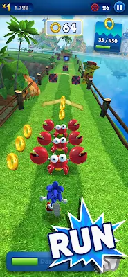 Sonic Dash SEGA - Run Spiele Screenshot 1