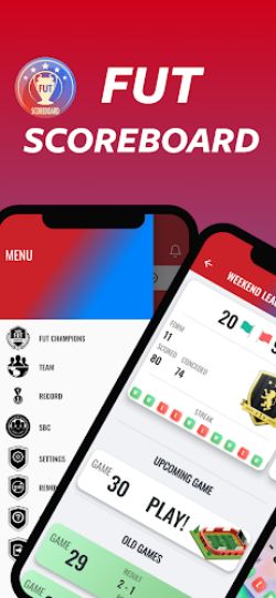FUT Scoreboard - Track & Alert スクリーンショット 1