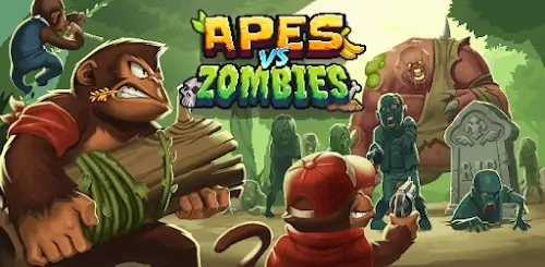 Apes Vs. Zombies スクリーンショット 1