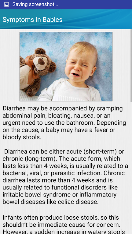 Diarrhea and Dehydration Help应用截图第3张