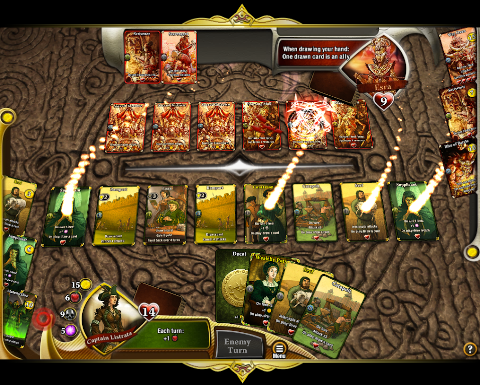 War of Omens Deck Builder Collectible Card Game應用截圖第1張