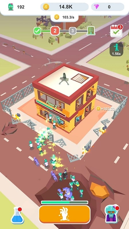 Idle Zombie Army スクリーンショット 2