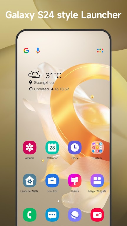 Cool S24 Launcher Galaxy OneUI Mod應用截圖第1張