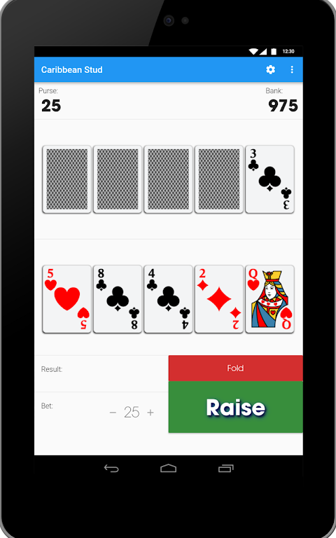 Caribbean Stud - Poker Style Card Game應用截圖第4張