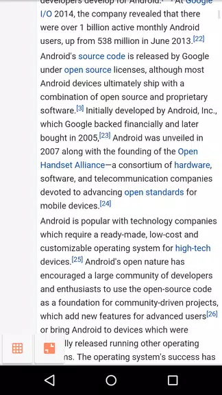 Sleipnir Mobile Test Version Screenshot 3