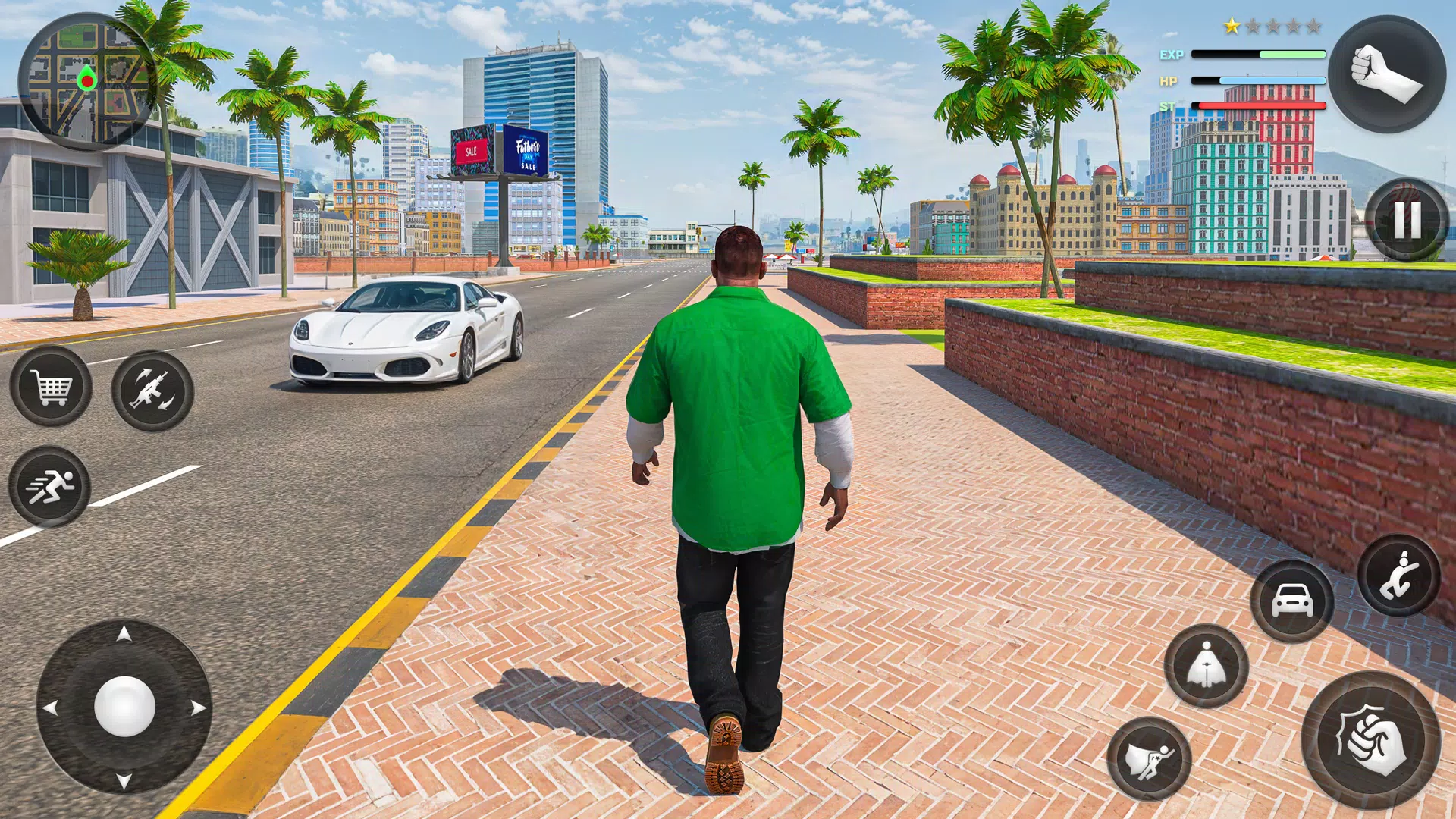 Grand City Thug Crime Games Captura de tela 2