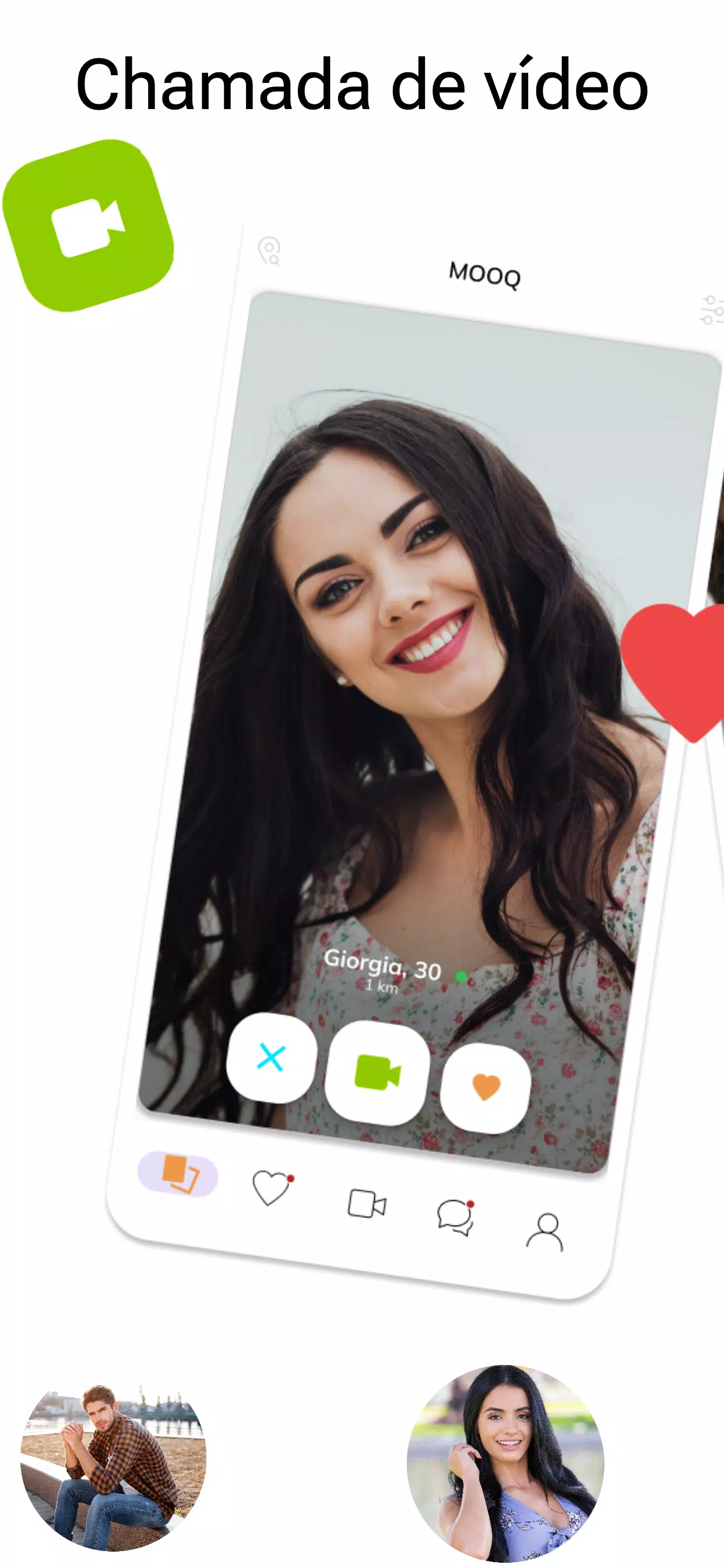 MOOQ - Dating & Flirt and Chat Скриншот 1