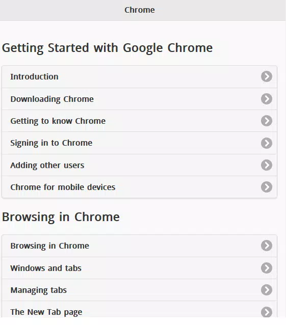 Tutorials for Web Browser應用截圖第1張