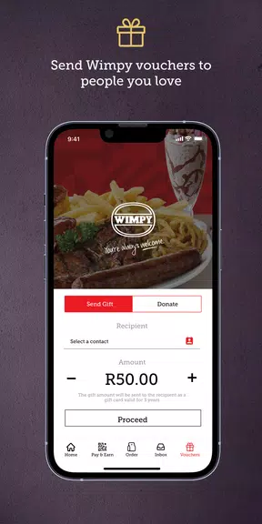 Wimpy Rewards App 스크린샷 2