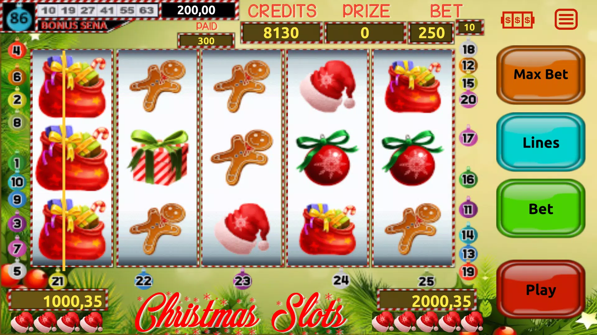 Christmas (Xmas) Slots应用截图第2张
