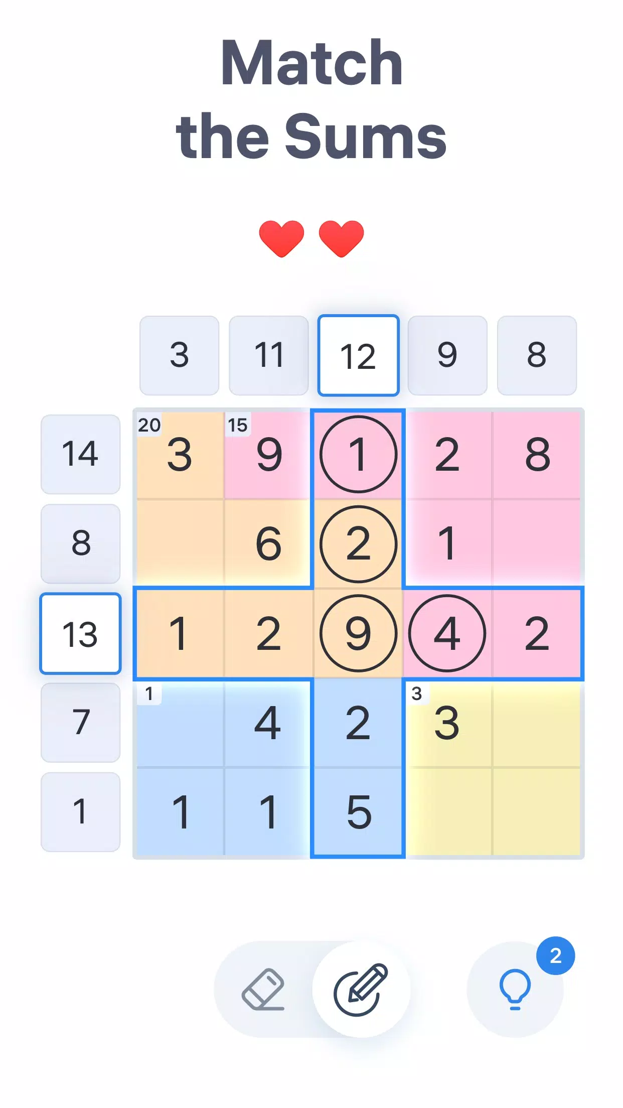 Number Sums Screenshot 1