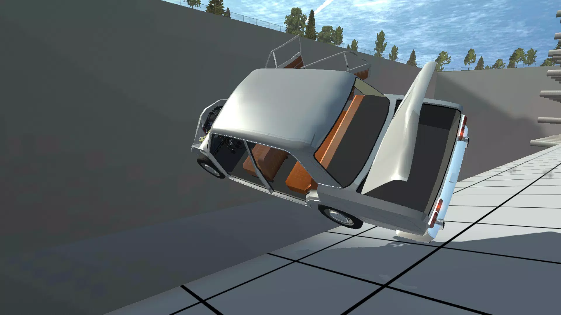 Simple Car Crash Physics Sim स्क्रीनशॉट 2