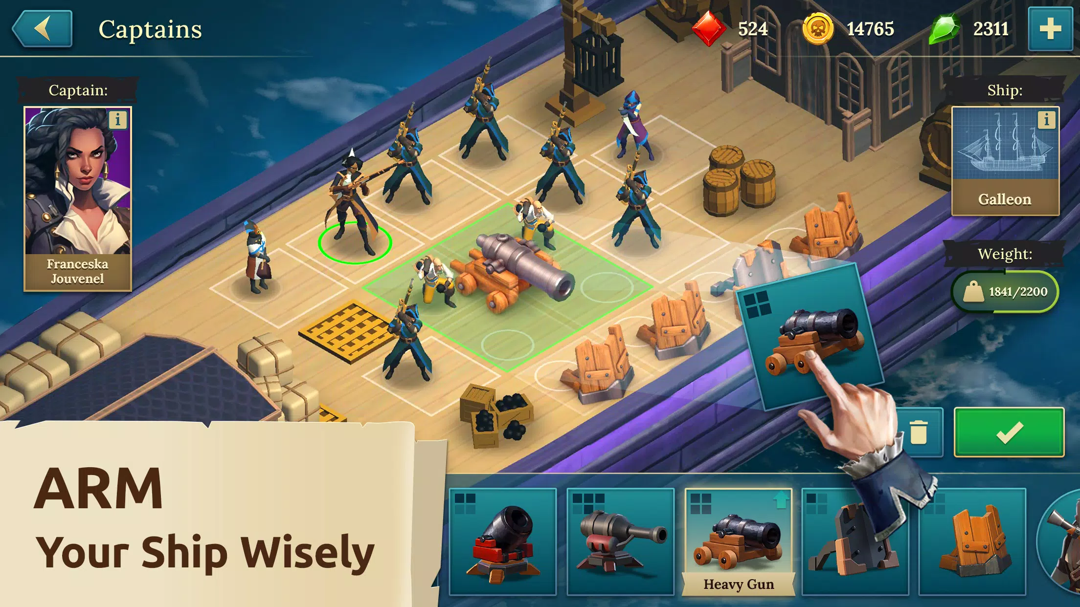Pirate Ships・Build and Fight應用截圖第2張