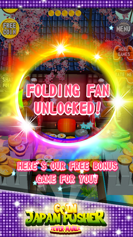 Coin Japan Pusher Fever Mania Скриншот 2
