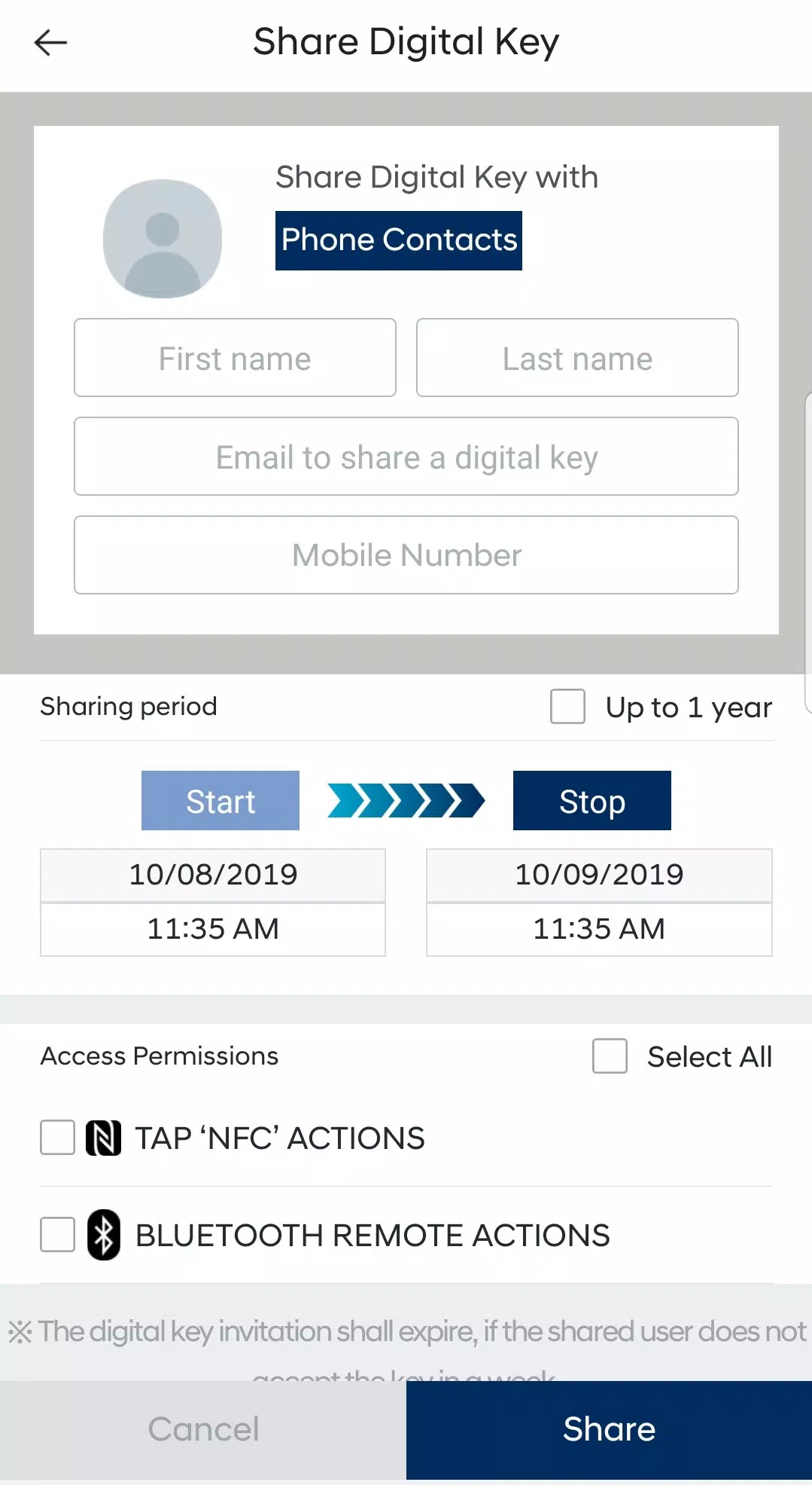 Hyundai Digital Key應用截圖第3張