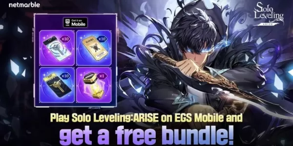 Solo Leveling: Arise hits Epic Games Store mobile