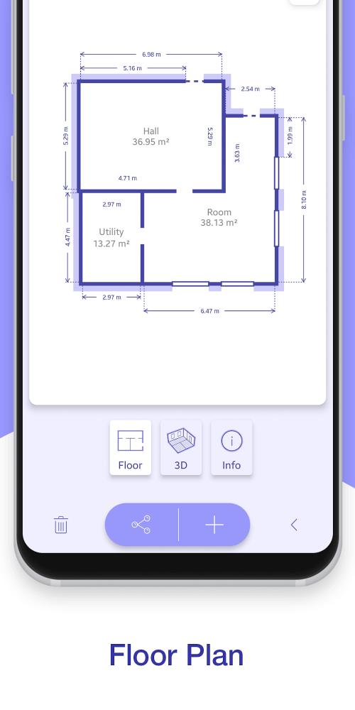 AR Plan 3D 자 – Floor Plan 줄자 스크린샷 3