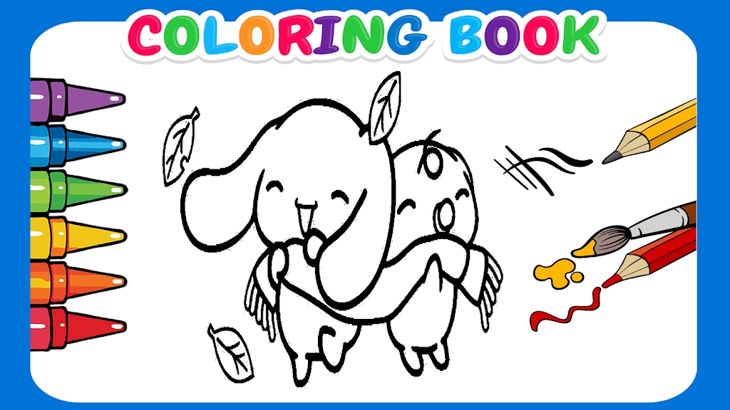 Cute Cinnamoroll coloring book Capture d'écran 4