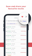 Unreserved: Bus Timetable App Captura de tela 4