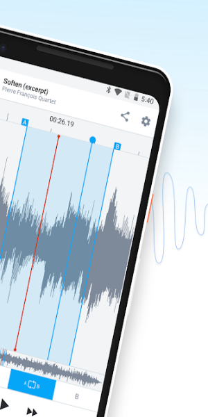 AudioStretch:Music Pitch Tool Captura de tela 2