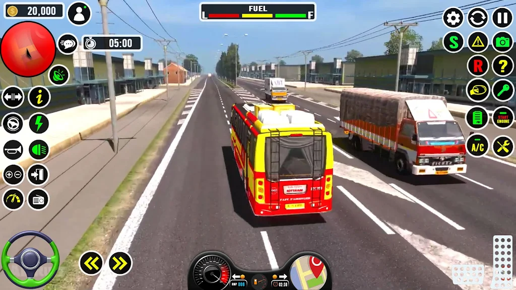 Coach Bus Driving 3D Bus Game应用截图第2张